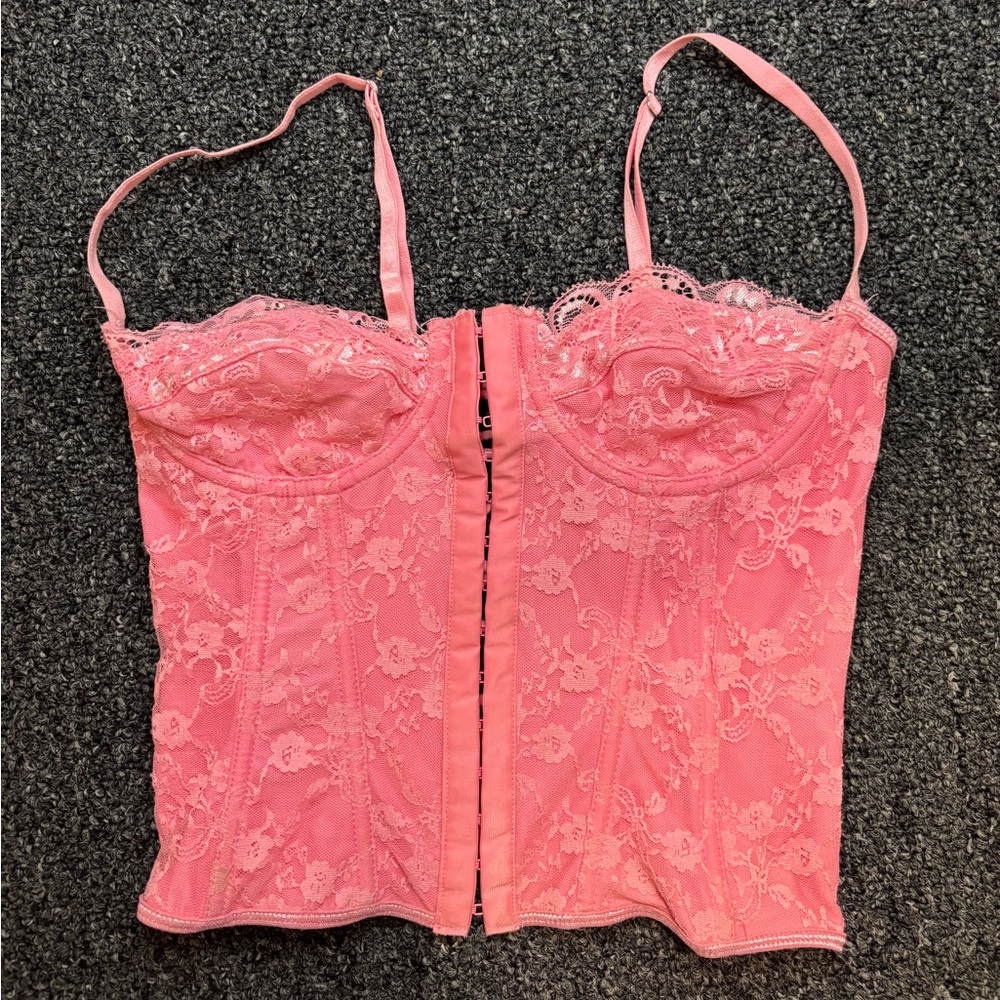 Pink Corset Top